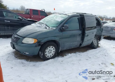 2004 Chrysler Town & Country из США, поврежденный, VIN 1C4GP45R64B562598